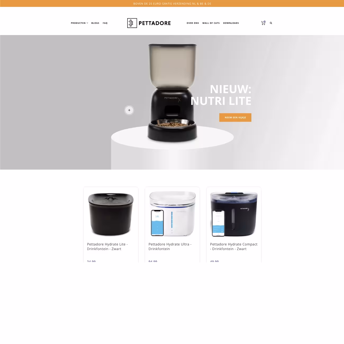 Eenpurr-fecteaanpakvoorPettadore
