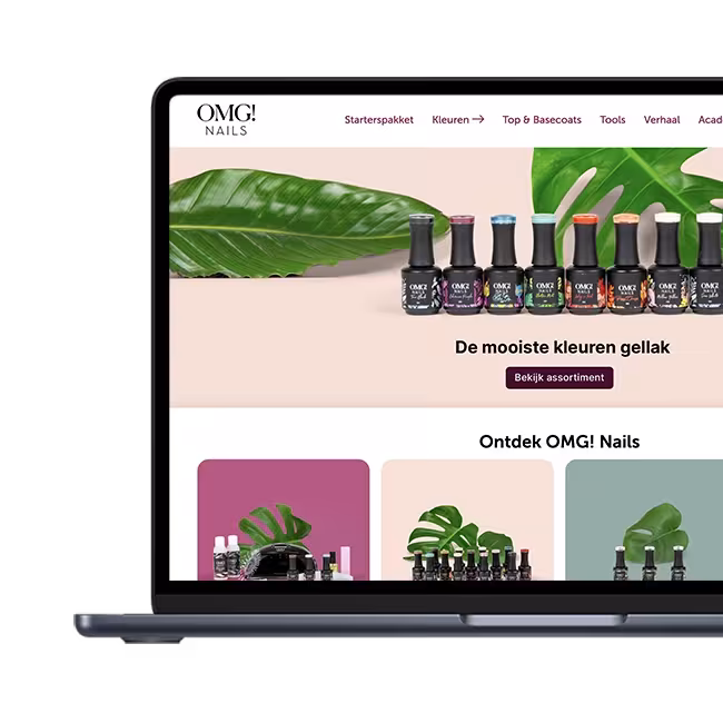 <span>Een glanzende look voor OMG-Nails</span>
