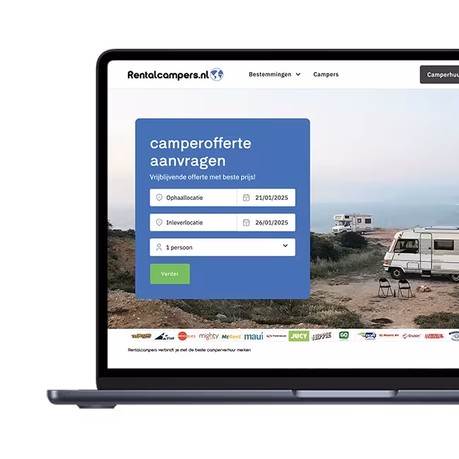 <span>Conversie in de juiste versnelling voor Rentalcampers</span>
